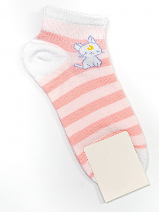 Шкарпетки та гольфи ISSA Plus модель NS-125_pinkwhite Фото