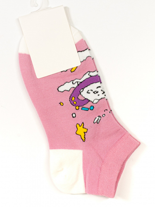 Носки и гольфы ISSA Plus модель NS-132_pink Фото