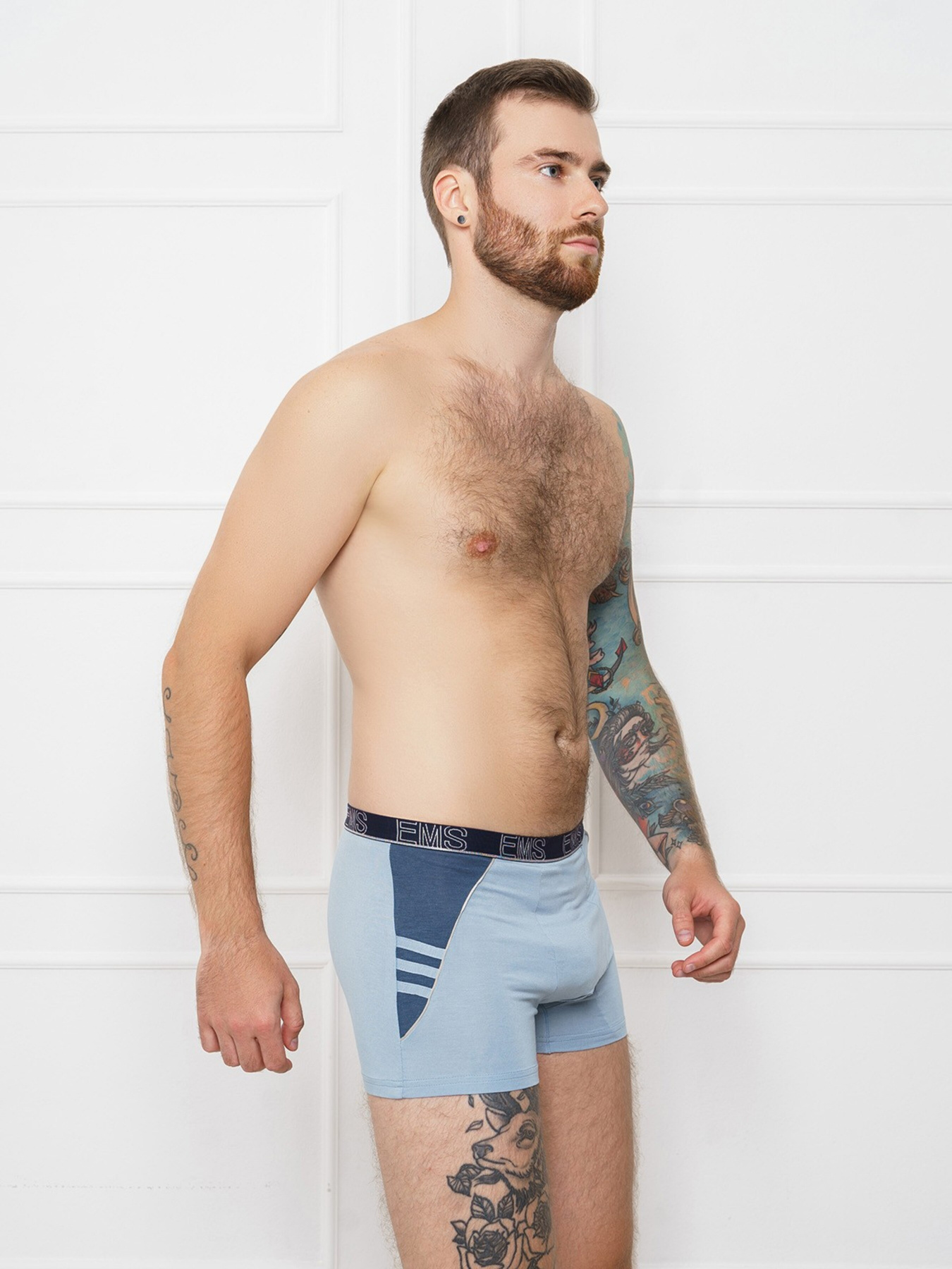 Нижнее белье ISSA Plus модель GN5-109_lightblue Фото