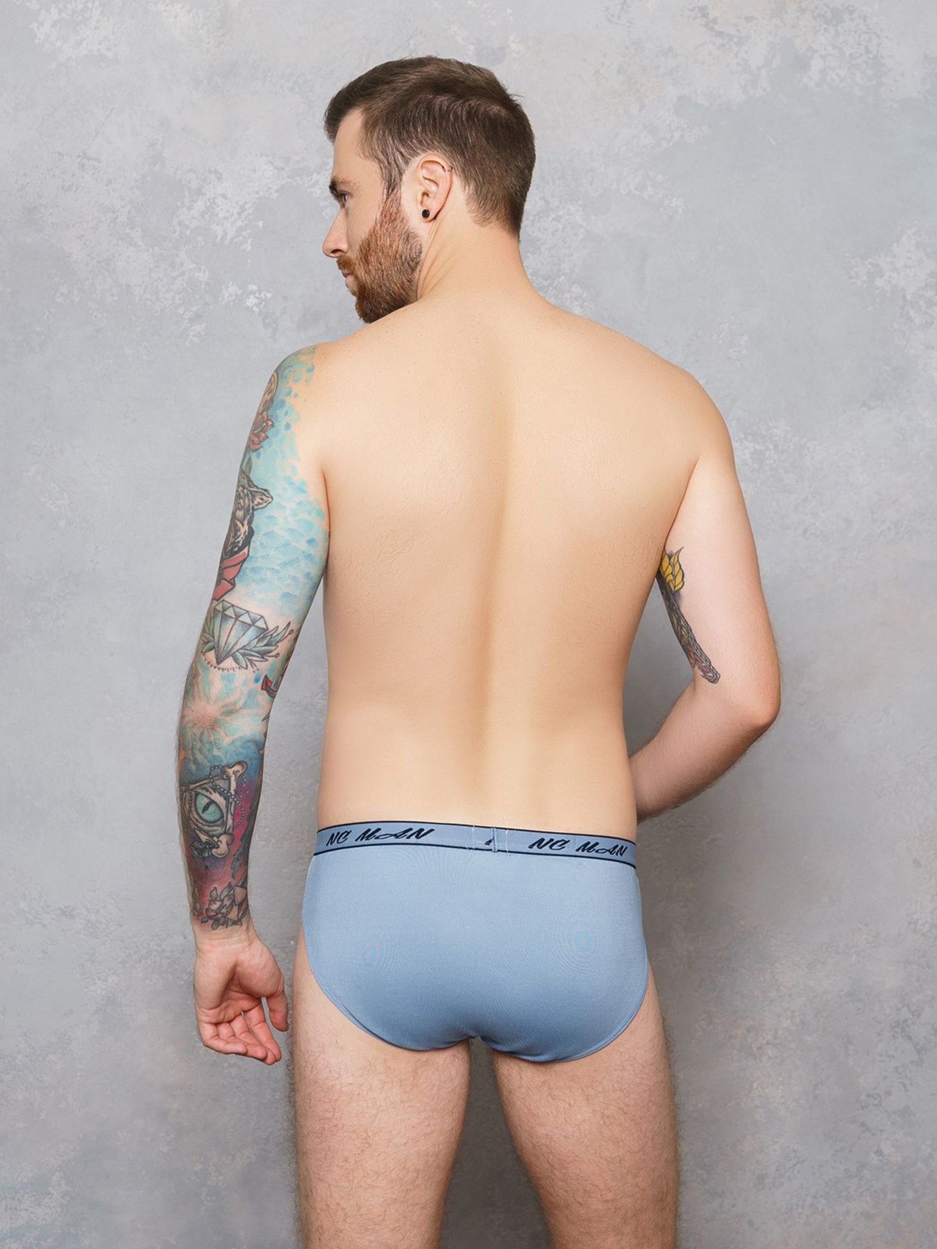 Нижнее белье ISSA Plus модель GN5-155_lightblue Фото