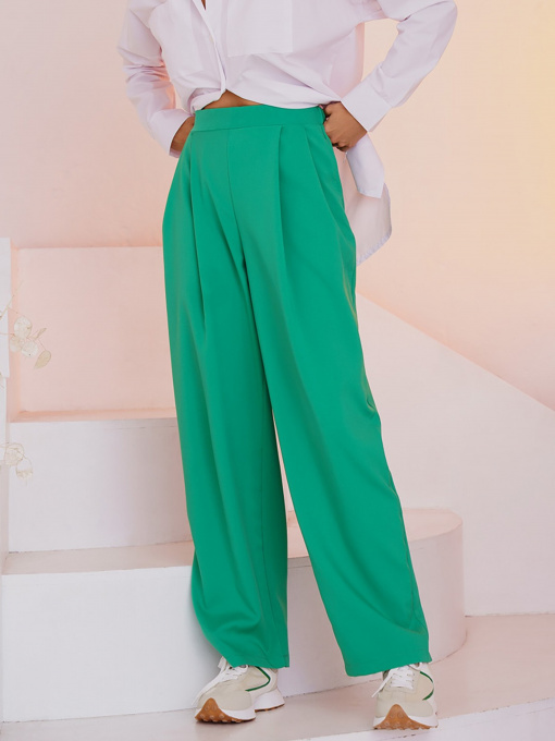 Штани ISSA Plus модель 13481_green Фото