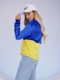 Худи и свитшоты ISSA Plus модель 13488_yellowblue Фото