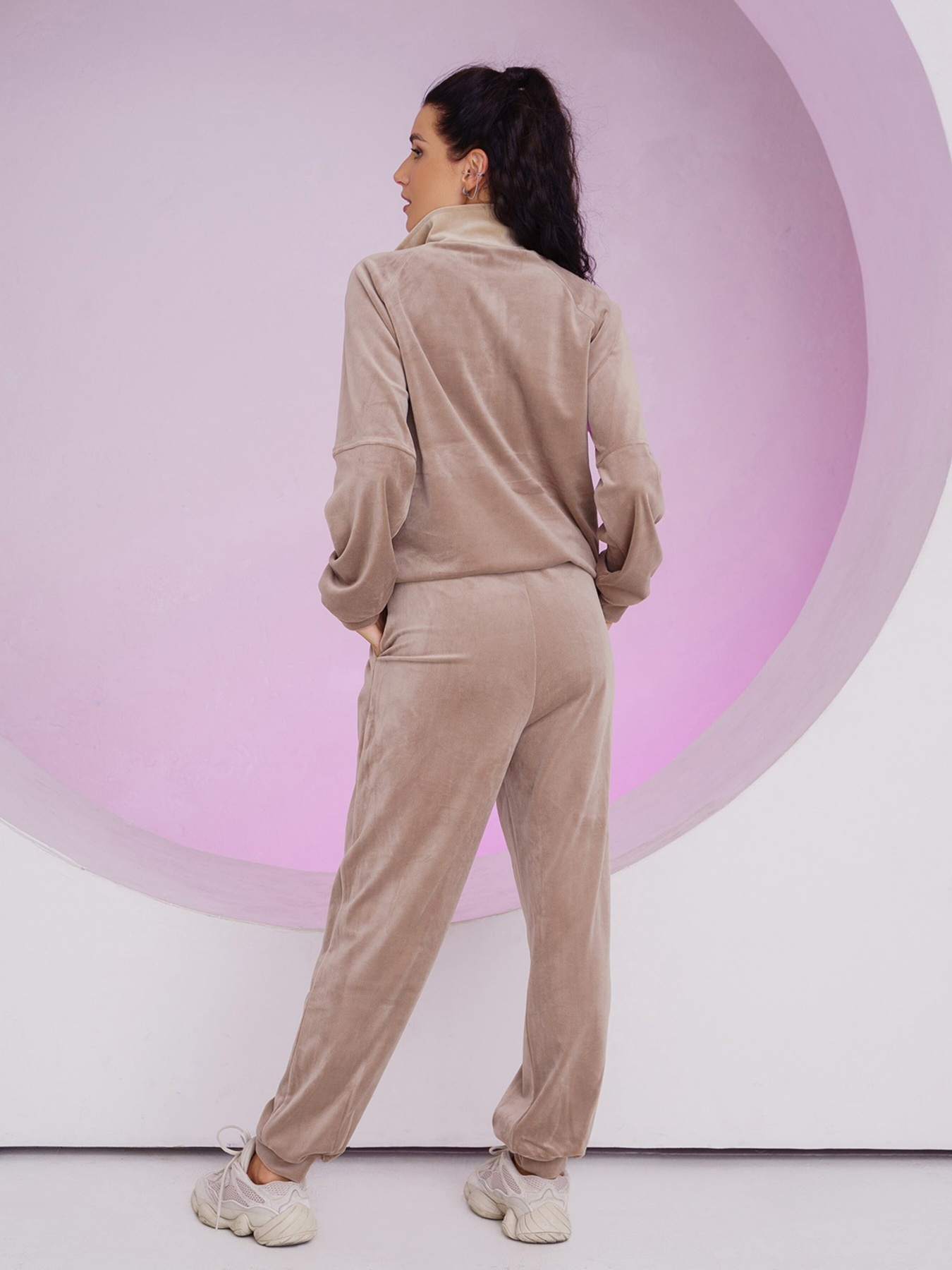 Костюмы ISSA Plus модель 13524_beige Фото