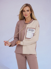 Костюмы ISSA Plus модель 13526_brown Фото