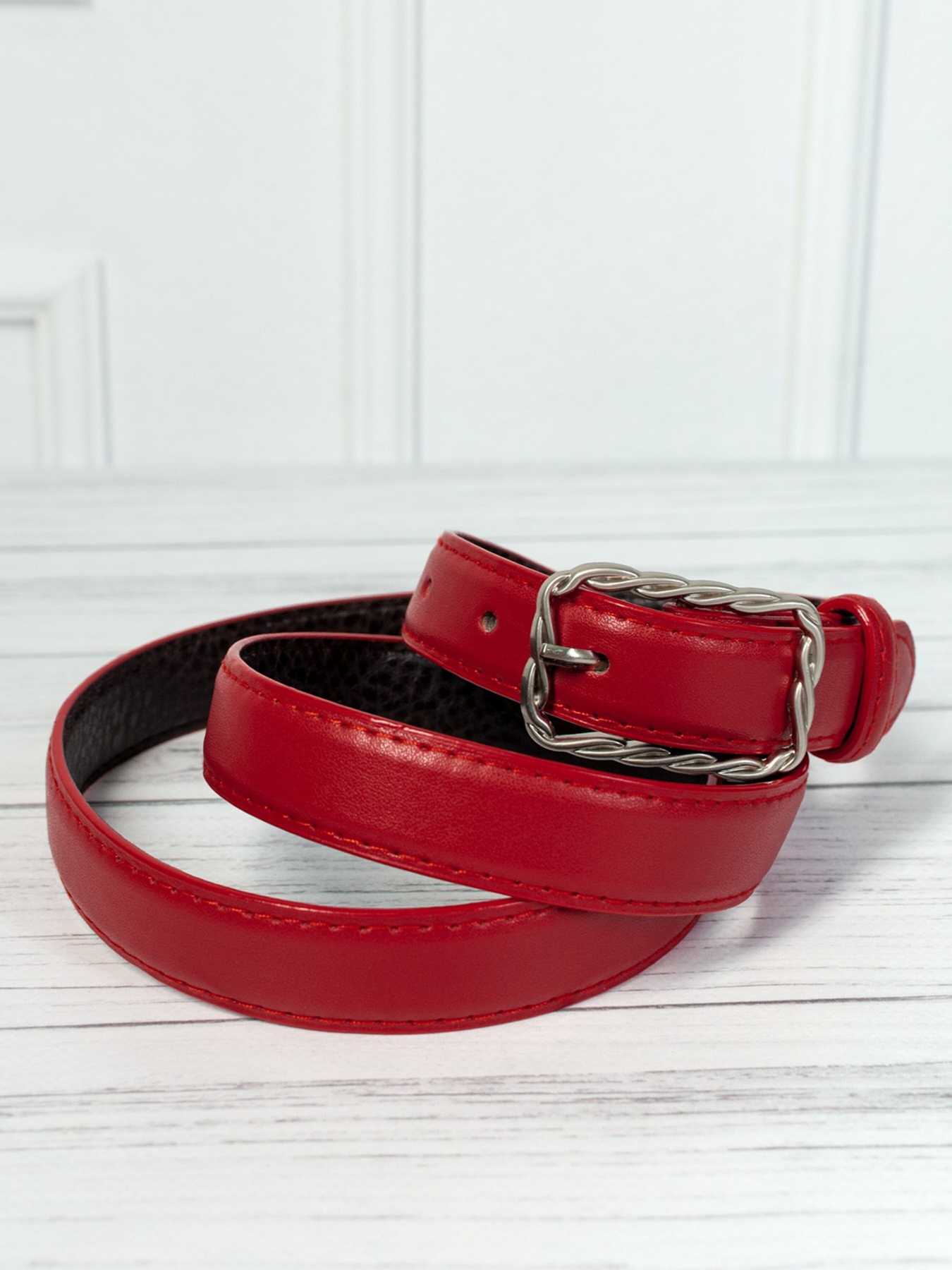 Ремни ISSA Plus модель R1-113_red Фото