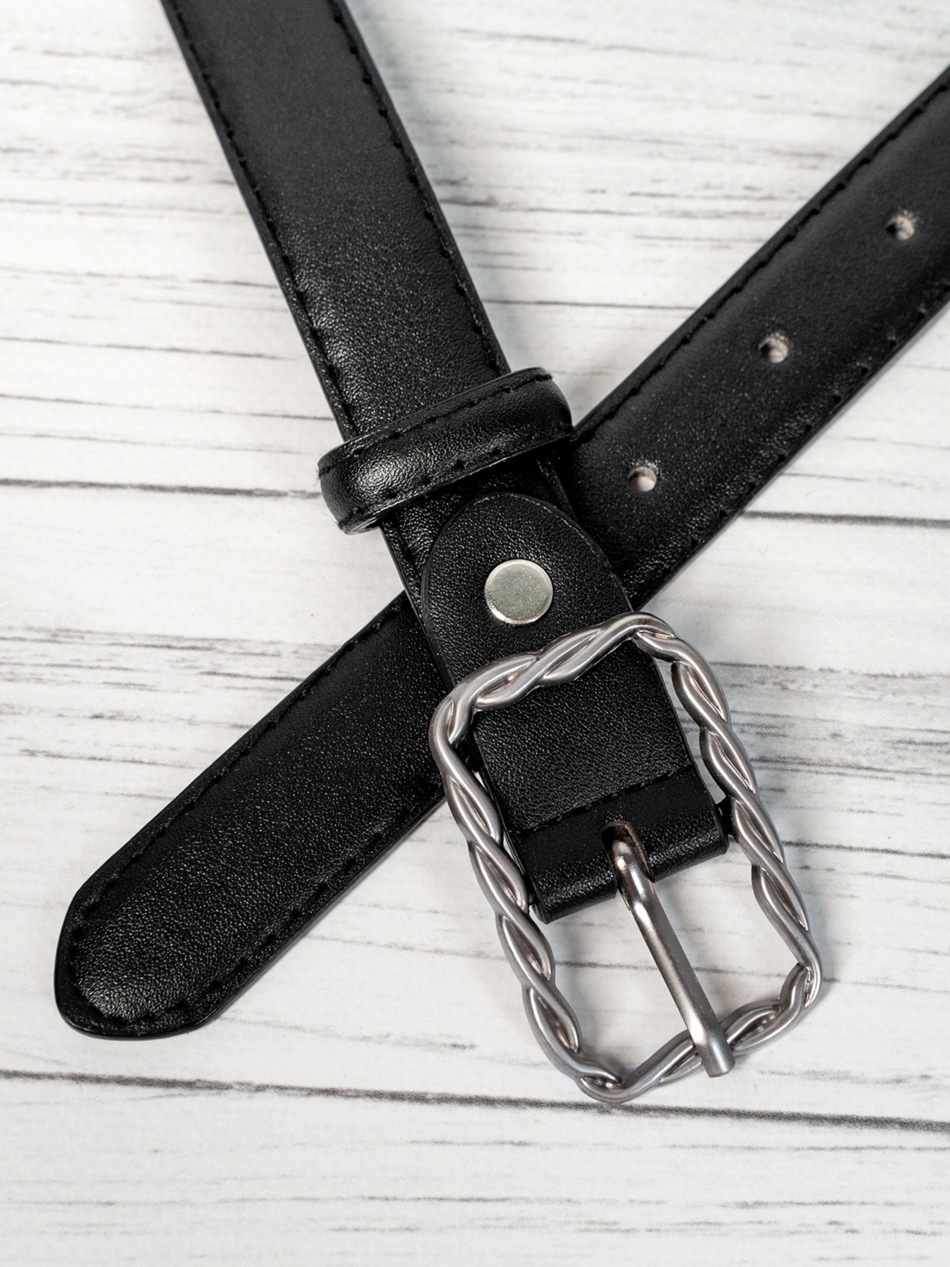 Ремни ISSA Plus модель R1-113_black Фото