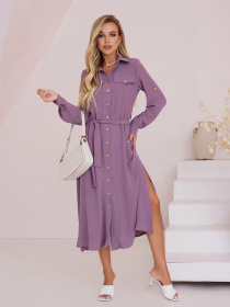 Платья ISSA Plus модель SA-418_darkpurple Фото