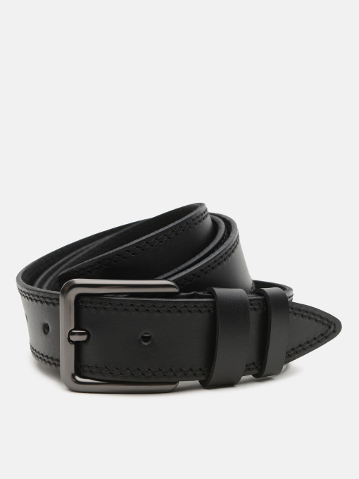 Ремені Borsa Leather модель V1GX03-black Фото