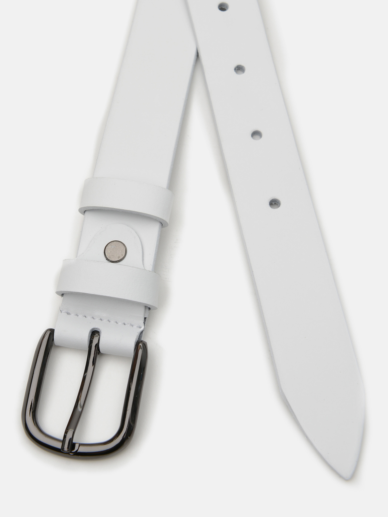 Ремені Borsa Leather модель V1110GX27-white Фото