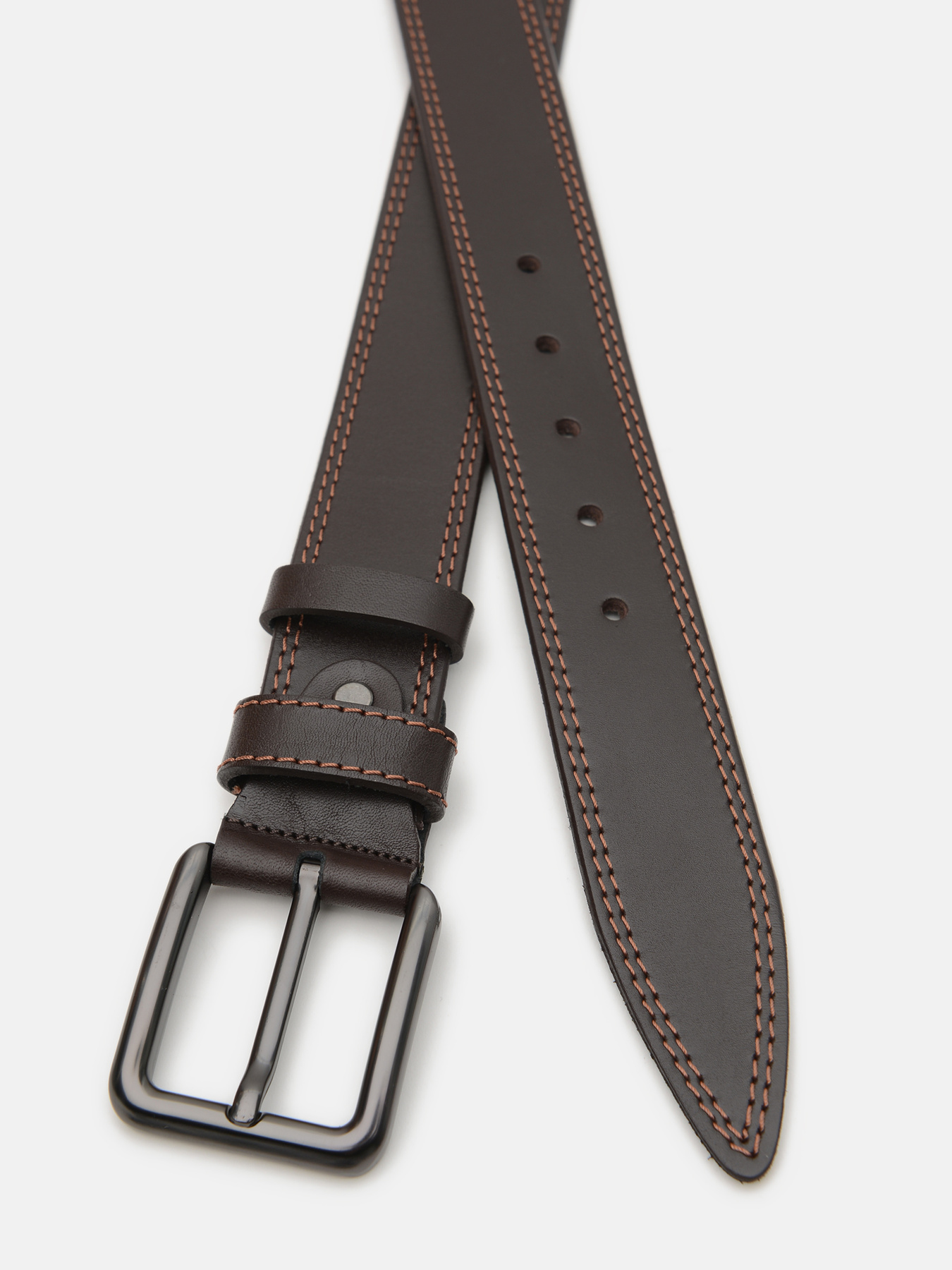Ремені Borsa Leather модель V1115GX02-brown Фото