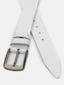 Ремені Borsa Leather модель V1125GX37-white Фото