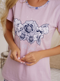 Одяг для дому та сну ISSA Plus модель WN21-20_pink Фото