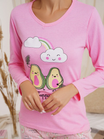 Одяг для дому та сну ISSA Plus модель WN21-24_pink Фото