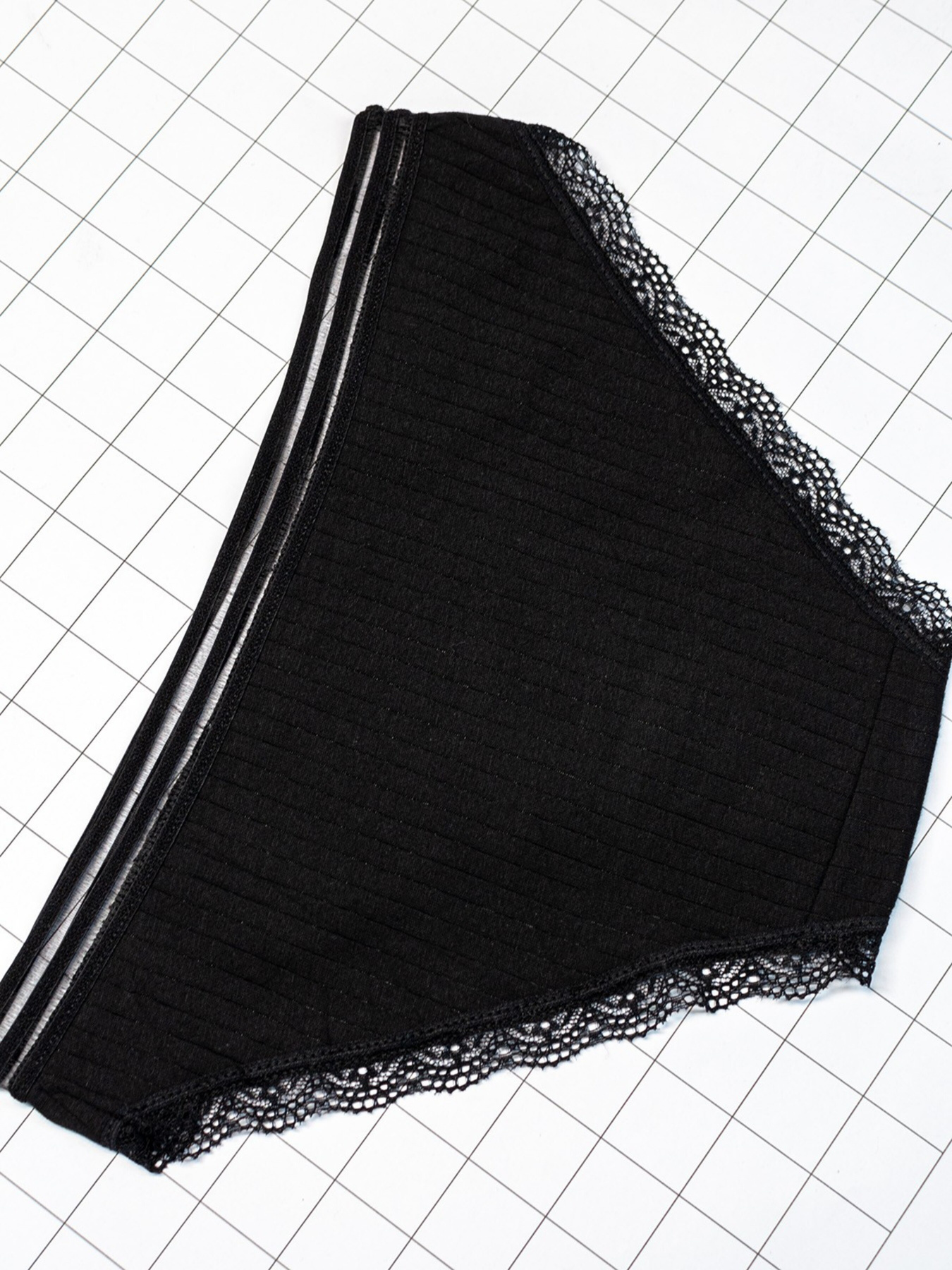 Нижня білизна ISSA Plus модель BL2-519_black Фото