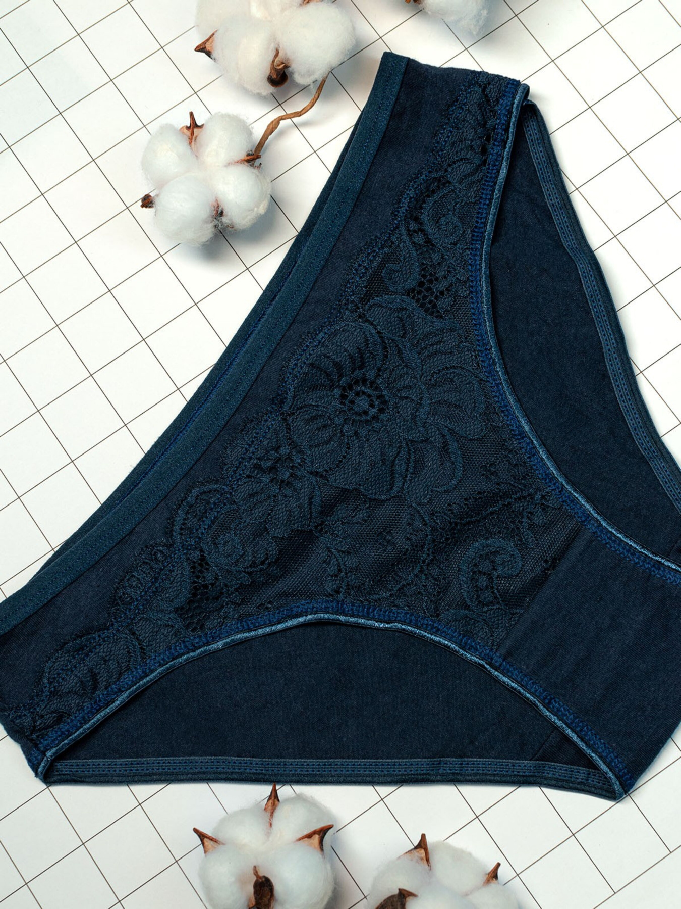 Нижня білизна ISSA Plus модель BL2-528_darkblue Фото