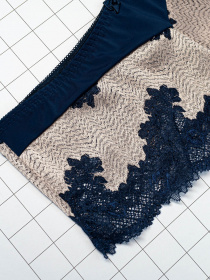 Нижнее белье ISSA Plus модель BL2-530_darkblue Фото