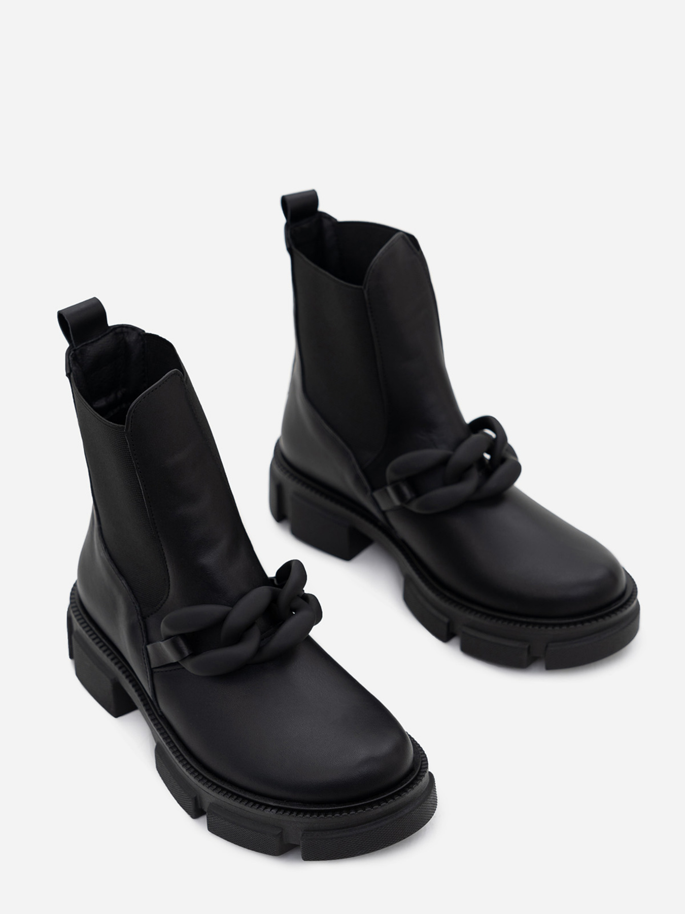 Черевики та чоботи ISSA Plus модель OB2-108_черный Фото