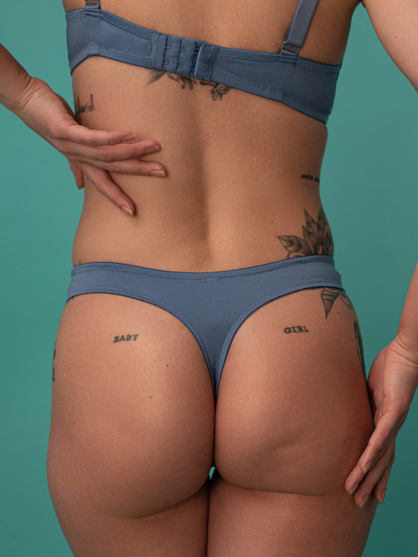 Нижнее белье Brabrabra модель SLZ24002005_denim Фото