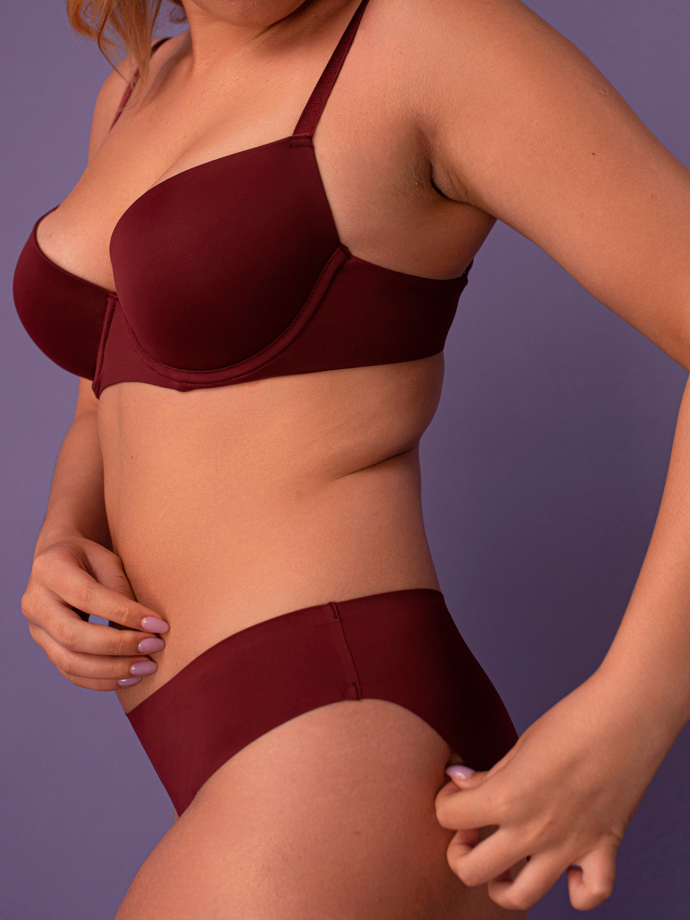Нижнее белье Brabrabra модель SLZ19801108_burgundy Фото
