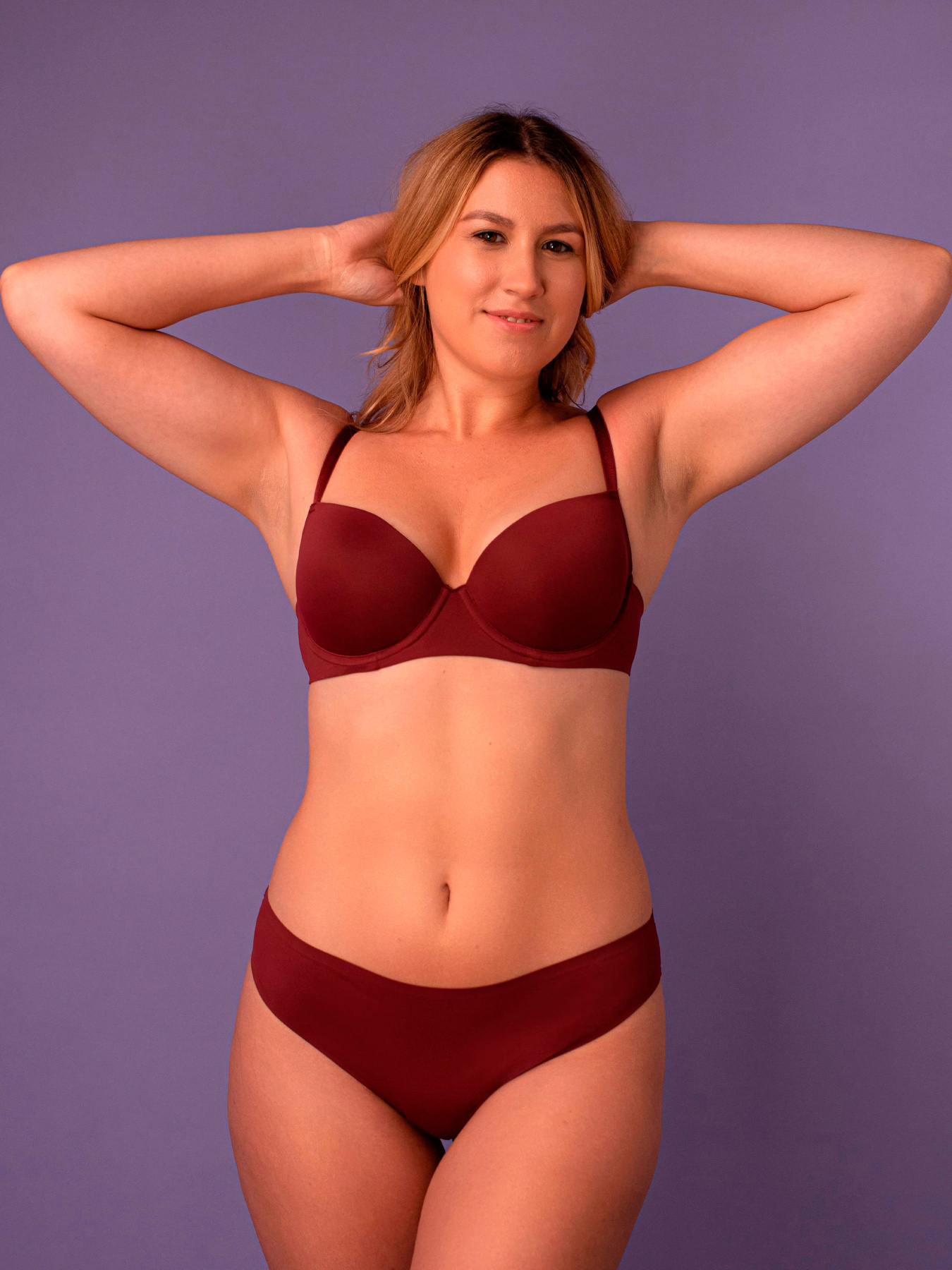 Нижнее белье Brabrabra модель SLZ19801108_burgundy Фото