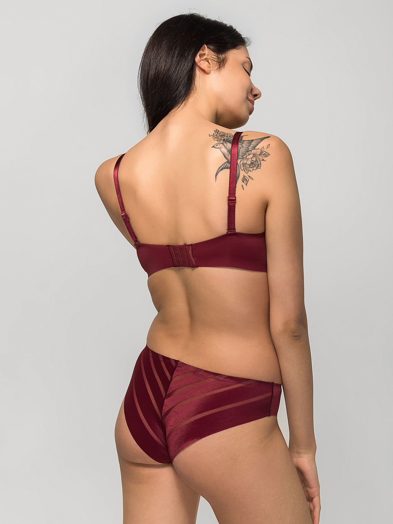 Нижнее белье Brabrabra модель SLZ19802101_burgundy Фото