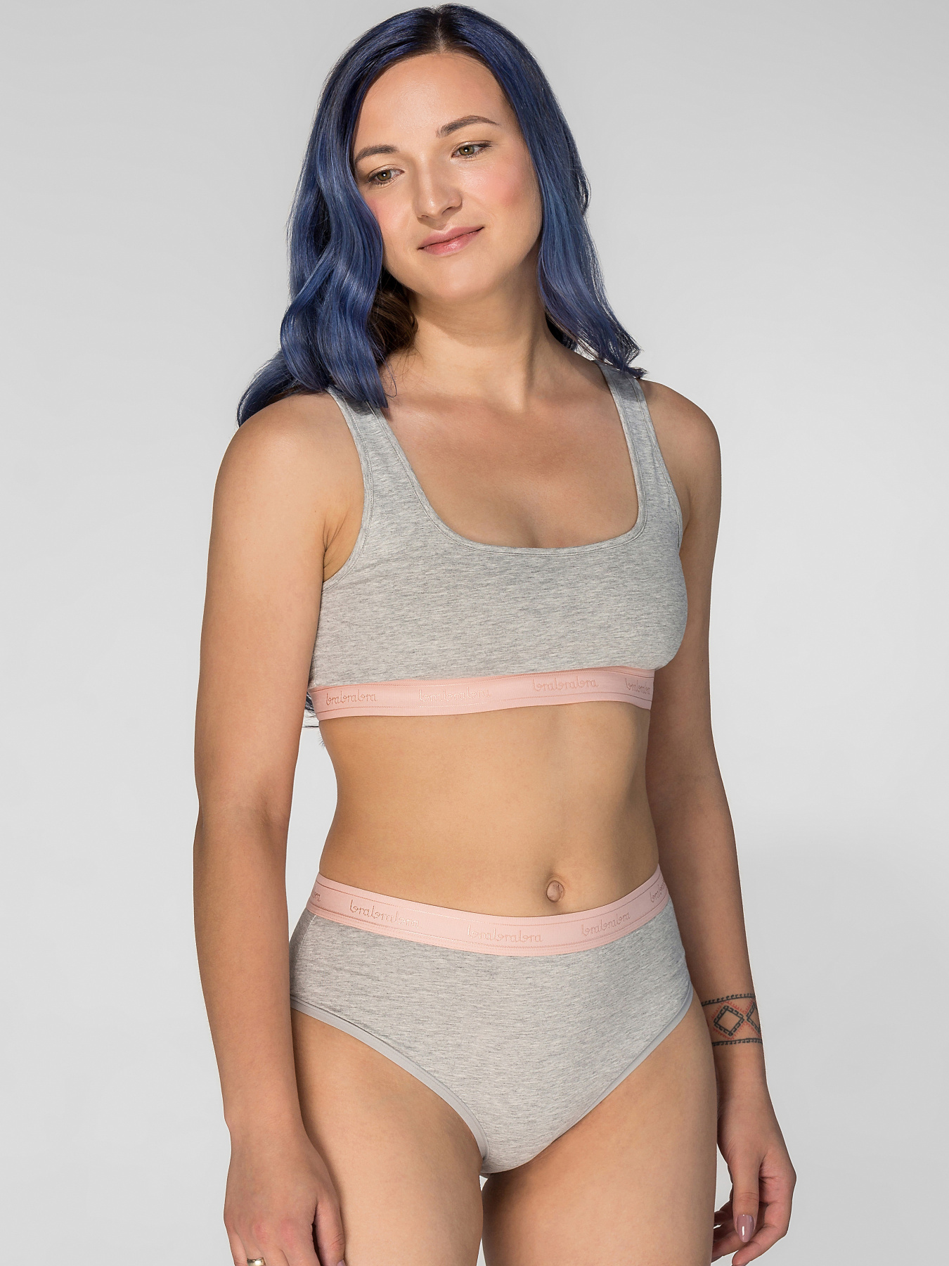 Нижнее белье Brabrabra модель SLZ23301006_gray Фото