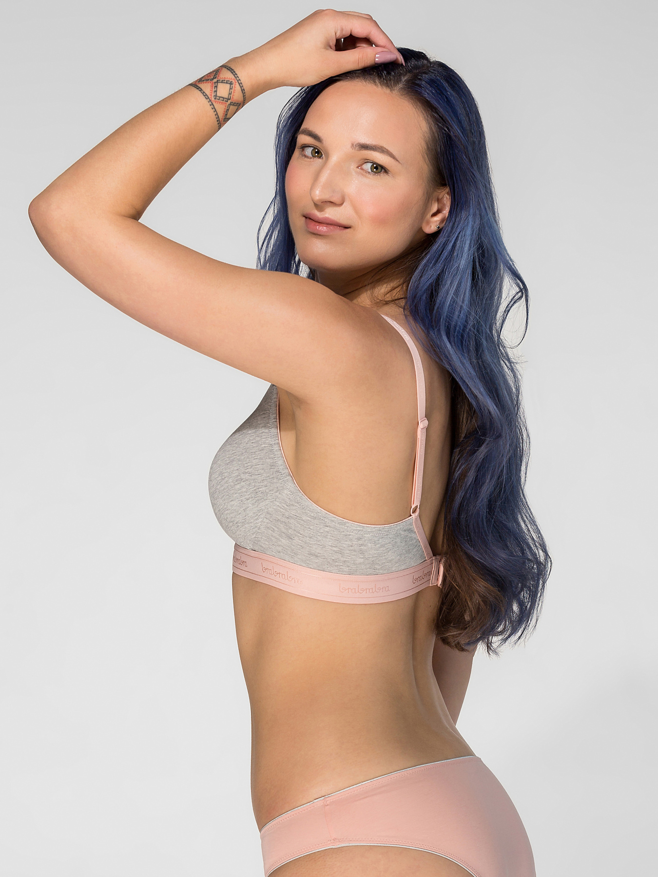 Нижня білизна Brabrabra модель SLZ23301034_gray Фото