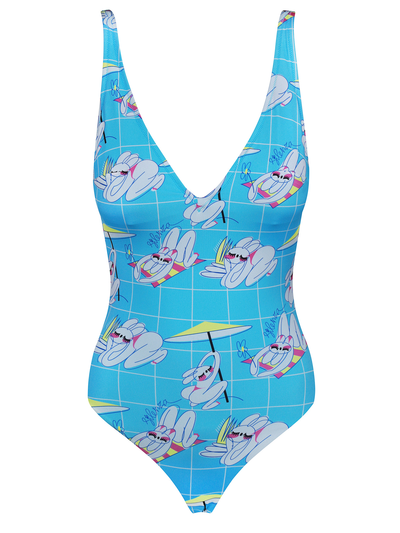 Одяг для пляжу Brabrabra модель SO205100_light-blue Фото