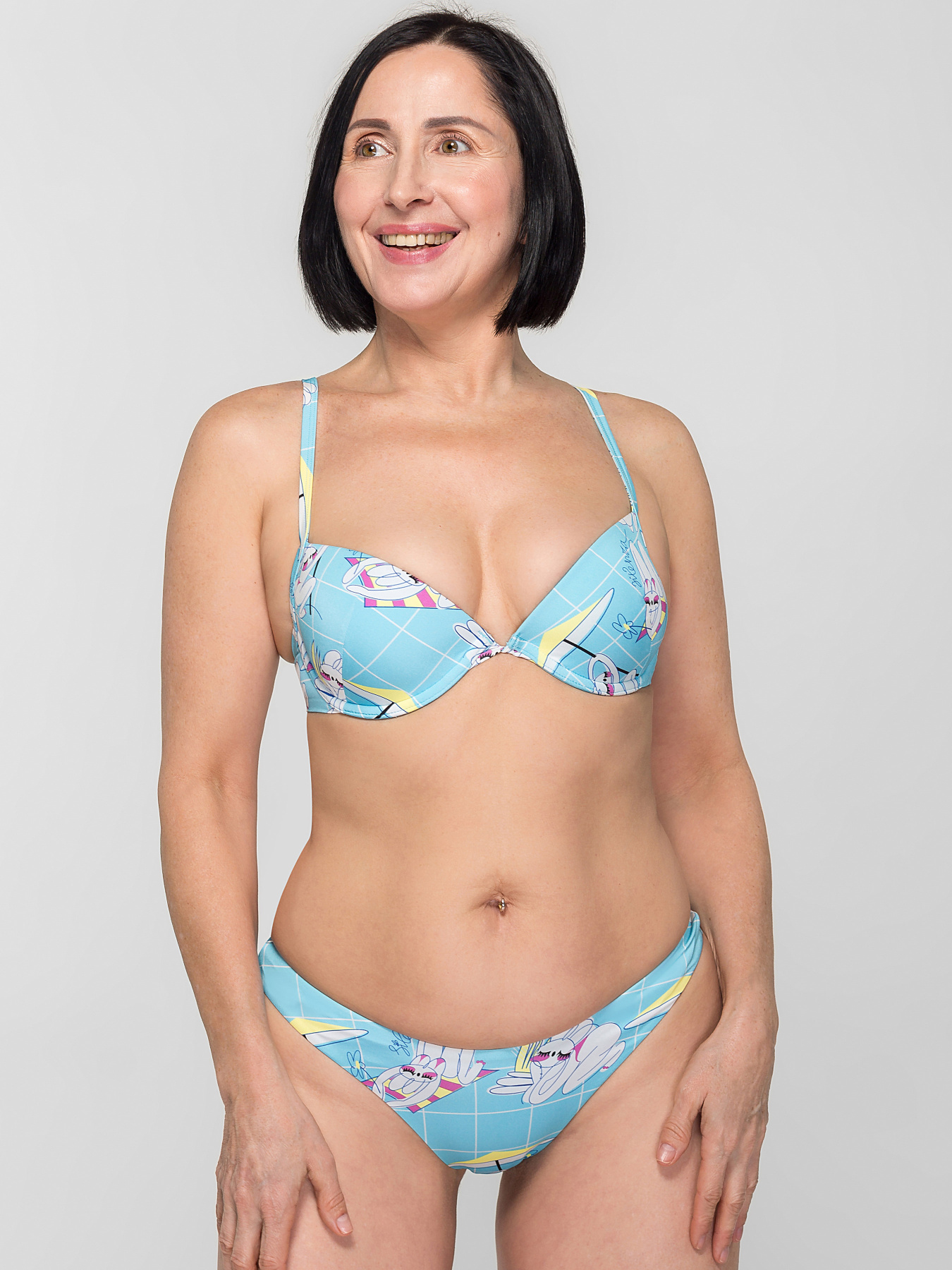 Одежда для пляжа Brabrabra модель SO205128_light-blue Фото