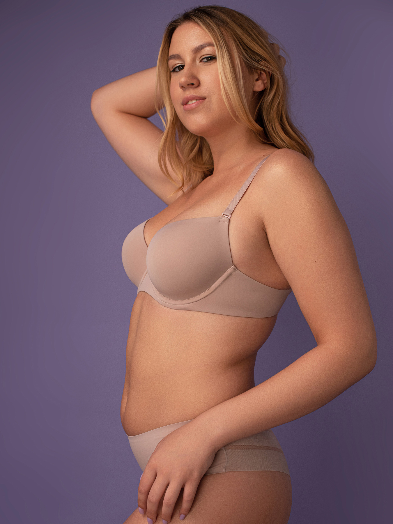 Нижня білизна Brabrabra модель SLZ19801108_pale-pink Фото