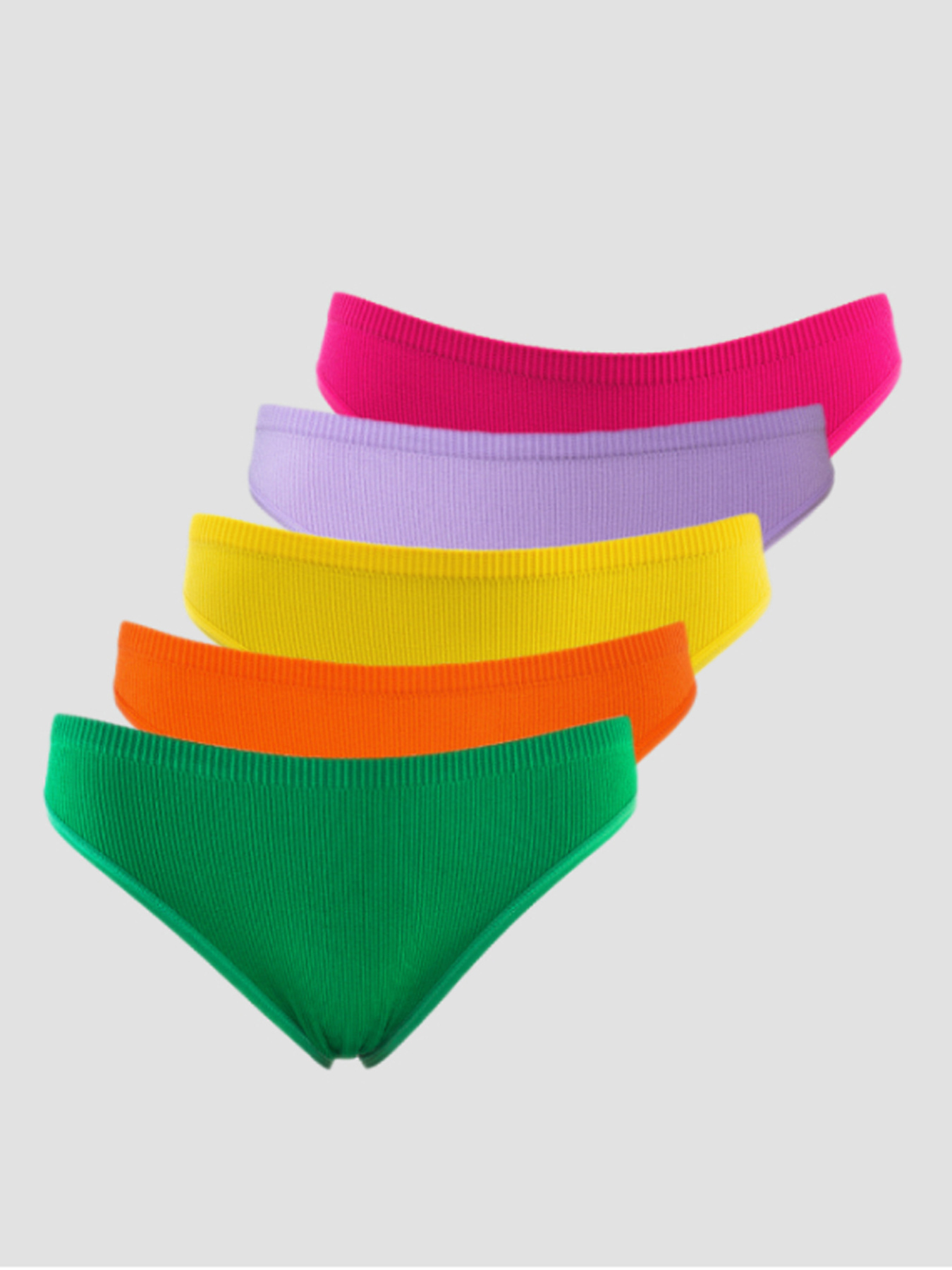 Нижнее белье Brabrabra модель SLZ23902008_green-yellow-fuchsia-purple-almond Фото