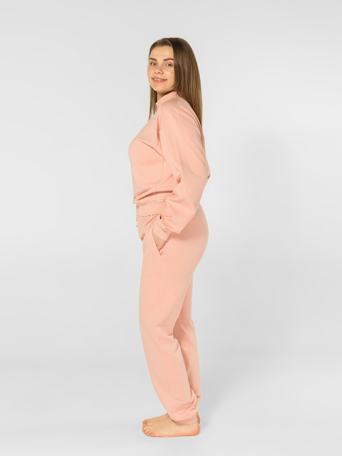 Одяг для дому та сну Brabrabra модель HOM1902011_light-pink Фото