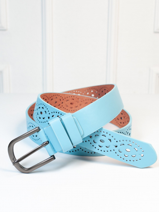 Ремені ISSA Plus модель R1-127_lightblue Фото