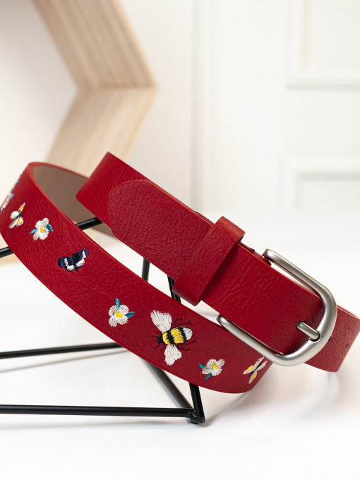 Ремені ISSA Plus модель R1-125_red Фото