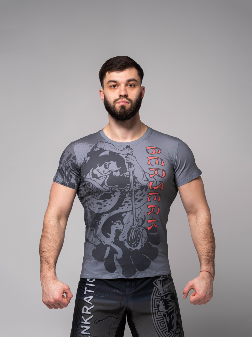 Футболки і поло Berserk Sport модель SamurayGreyTSHRT Фото
