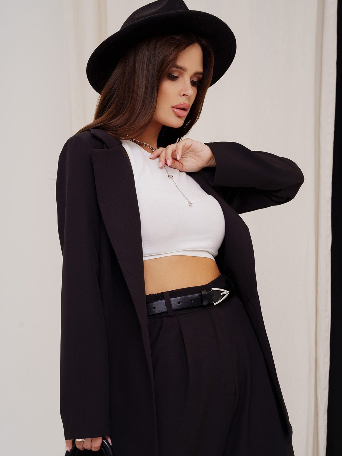 Костюмы ISSA Plus модель 12932_black Фото