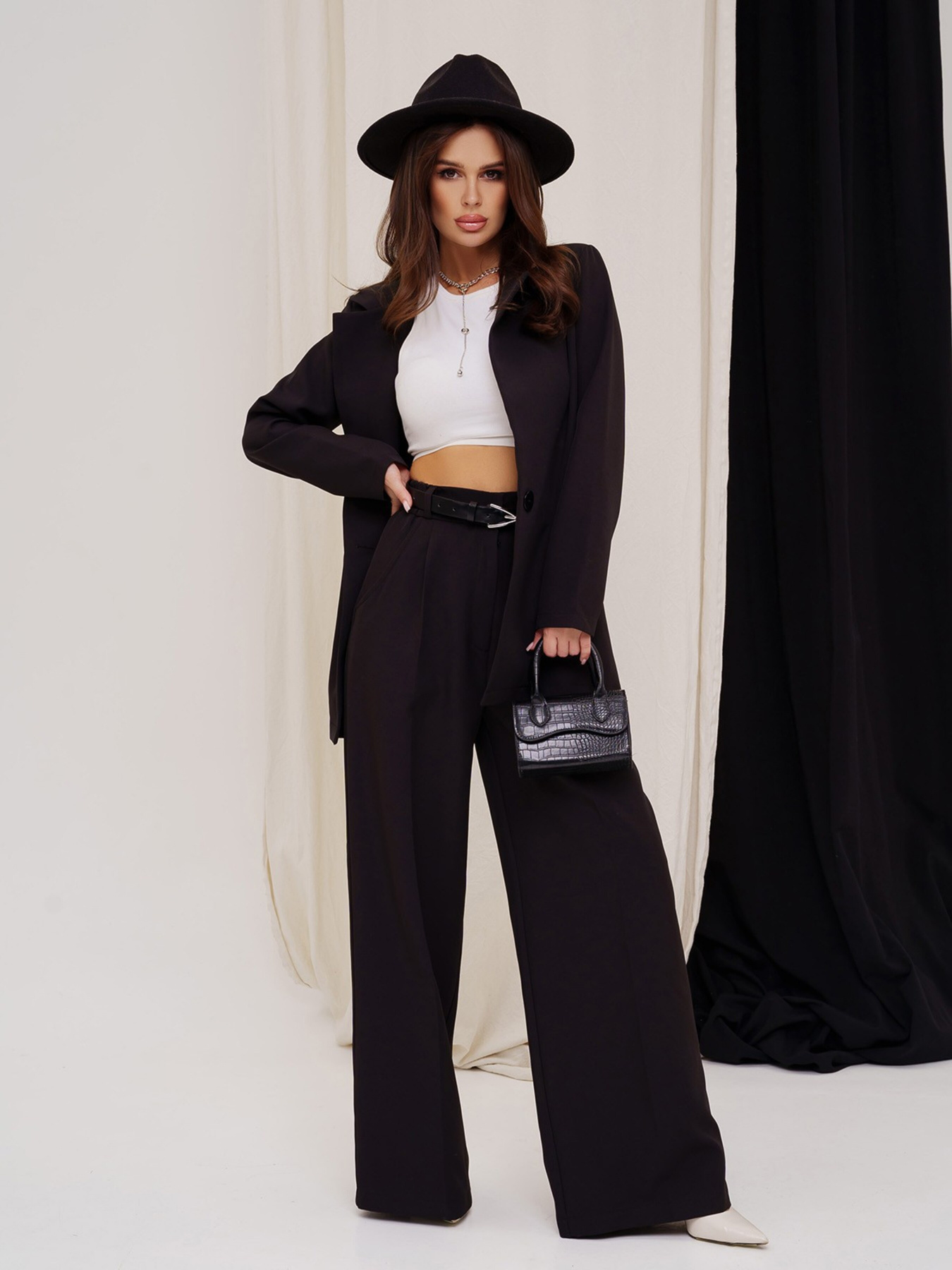 Костюмы ISSA Plus модель 12932_black Фото