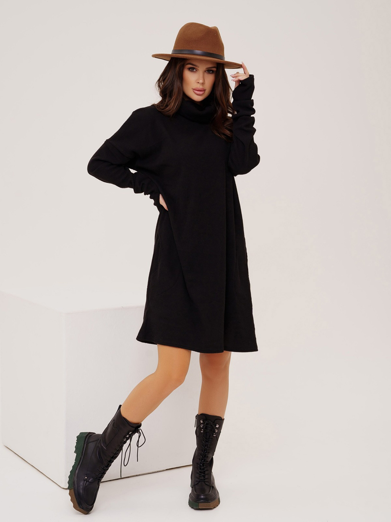 Платья ISSA Plus модель 13530_black Фото