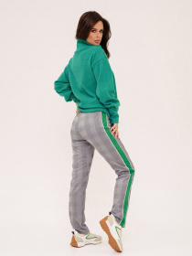 Костюмы ISSA Plus модель 13531_greengrey Фото
