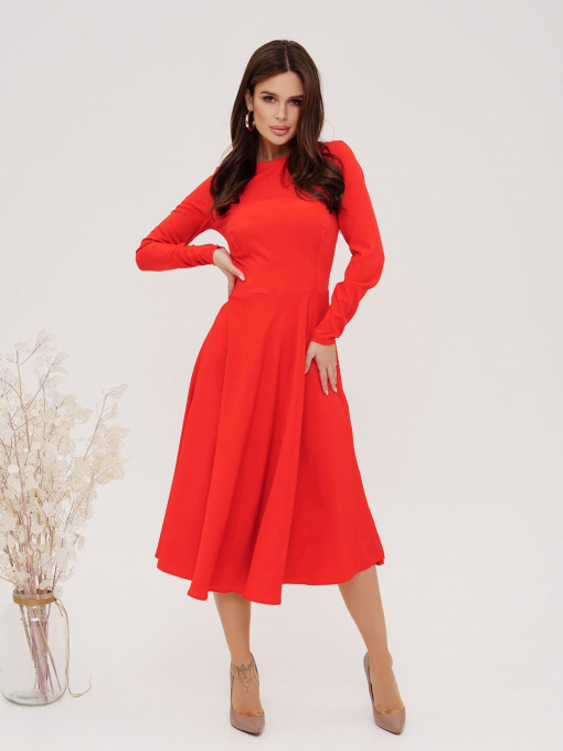 Сукні ISSA Plus модель 13534_red Фото