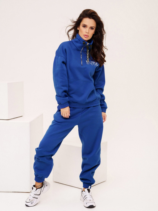 Костюмы ISSA Plus модель 13555_blue Фото