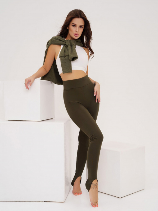 Штани ISSA Plus модель 5544_khaki Фото