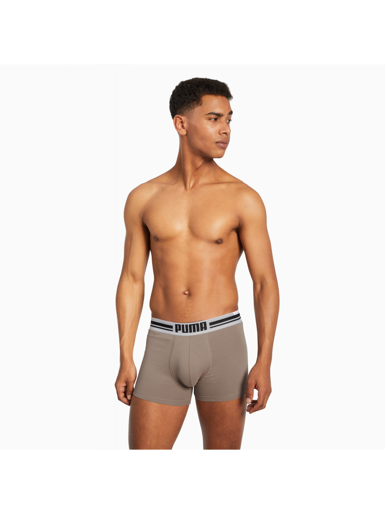 Нижнее белье PUMA Placed Logo Boxer 2p модель 906519 Нижнее белье PUMA Placed Logo Boxer 2p модель 906519 Фото