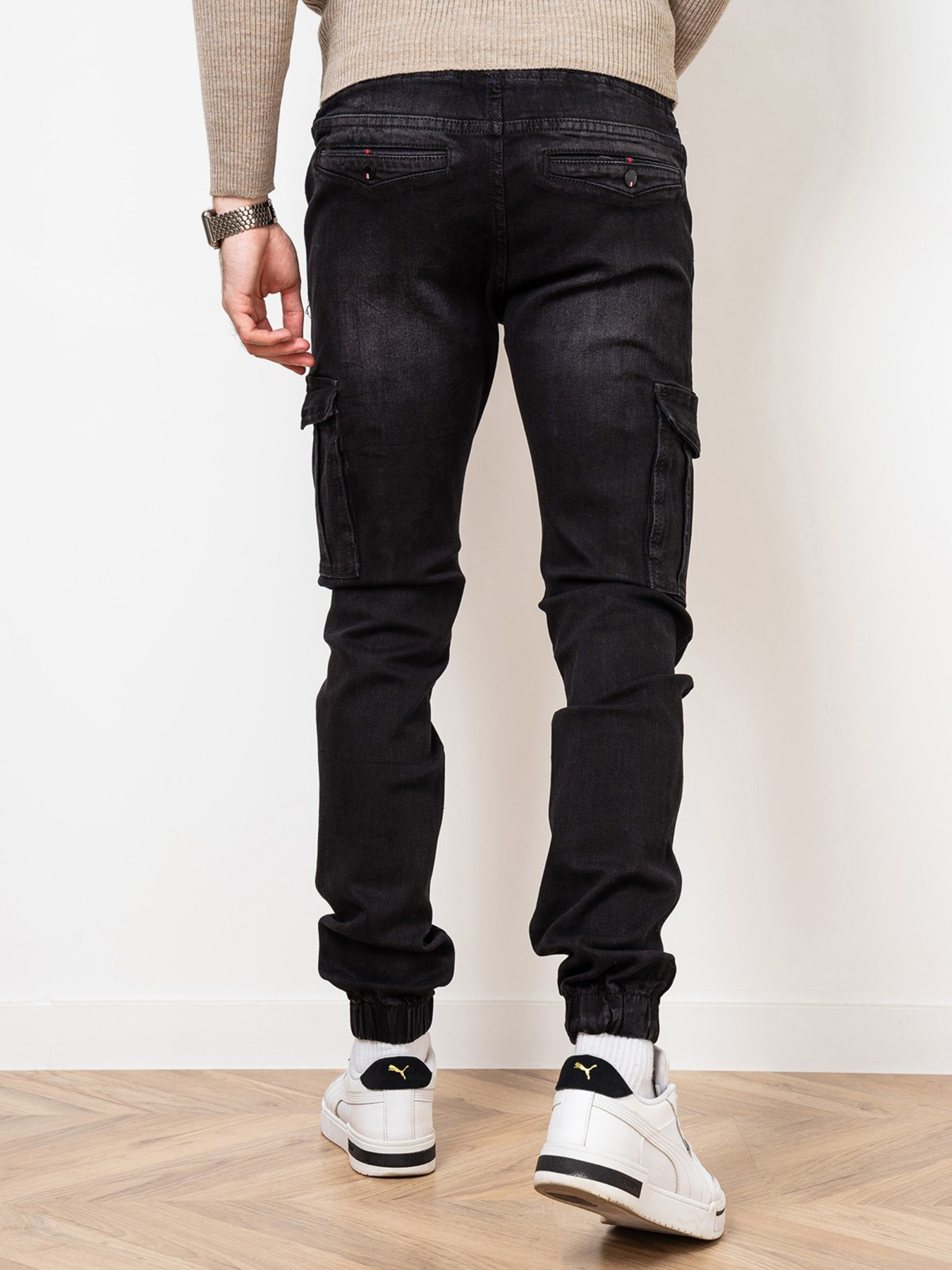 Джинси ISSA Plus модель GN4-49_black Фото