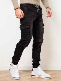 Джинси ISSA Plus модель GN4-49_black Фото