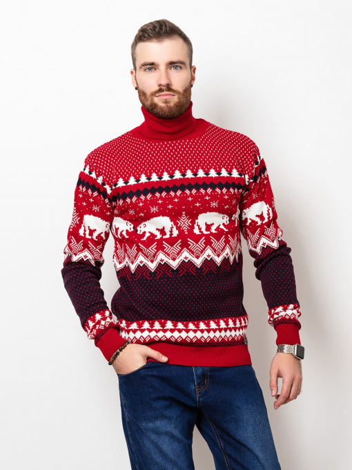 Светри та кардигани ISSA Plus модель GN4-51_red Фото