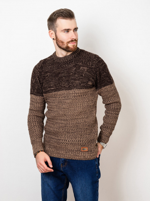 Светри та кардигани ISSA Plus модель GN4-54_brown Фото