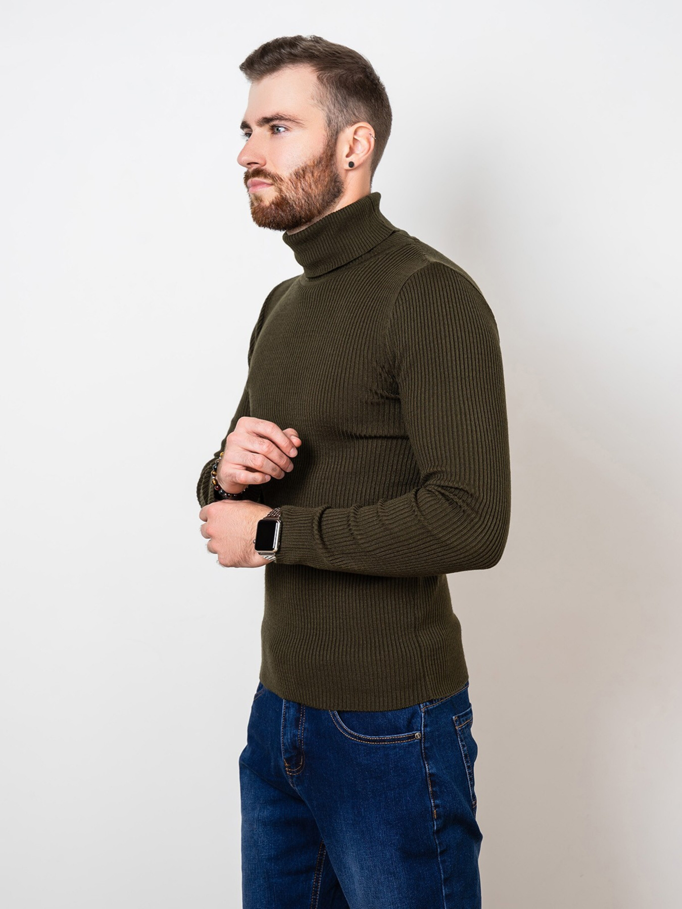 Светри та кардигани ISSA Plus модель GN4-58_khaki Фото