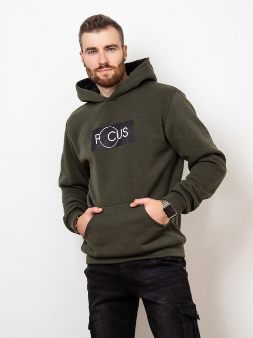 Худи и свитшоты ISSA Plus модель GN-466_khaki Фото