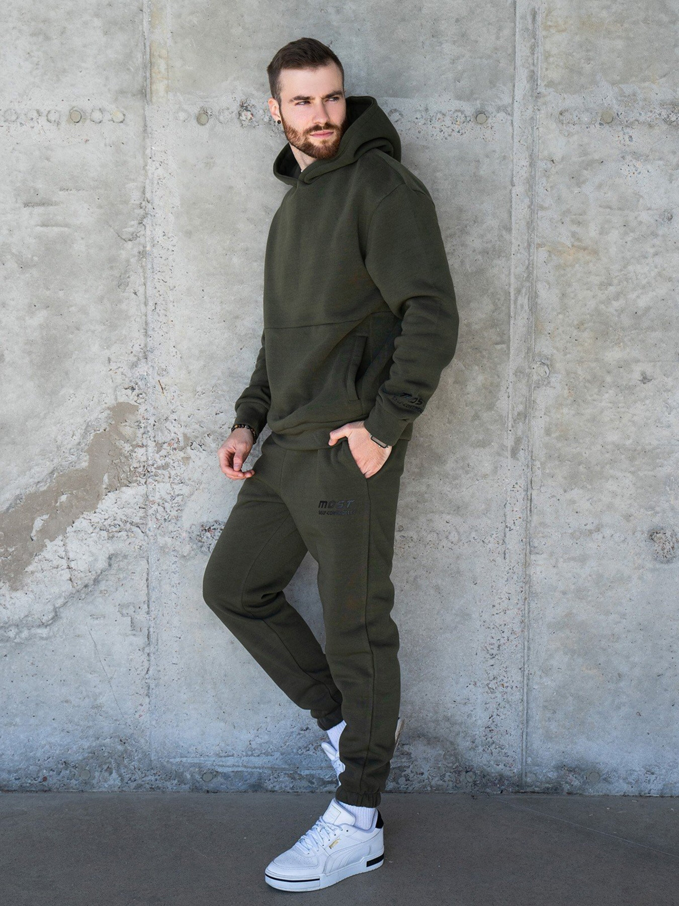 Костюмы ISSA Plus модель GN-467_khaki Фото